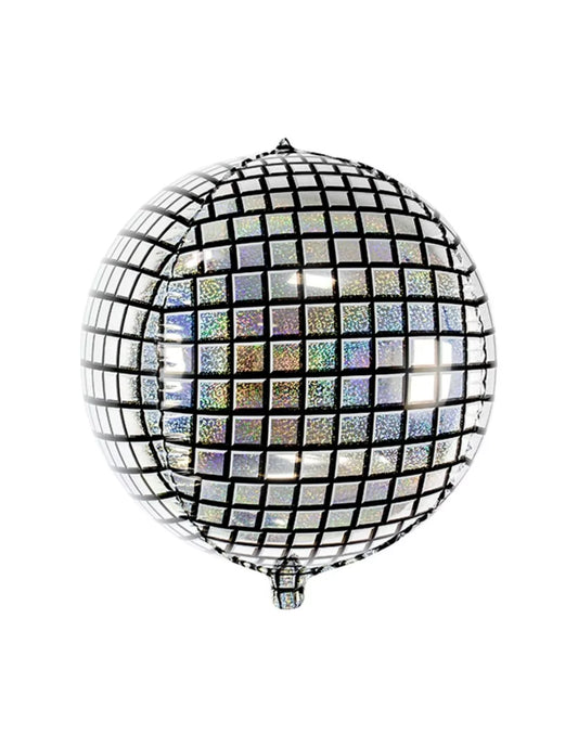 Ballon alu 3D Boule disco