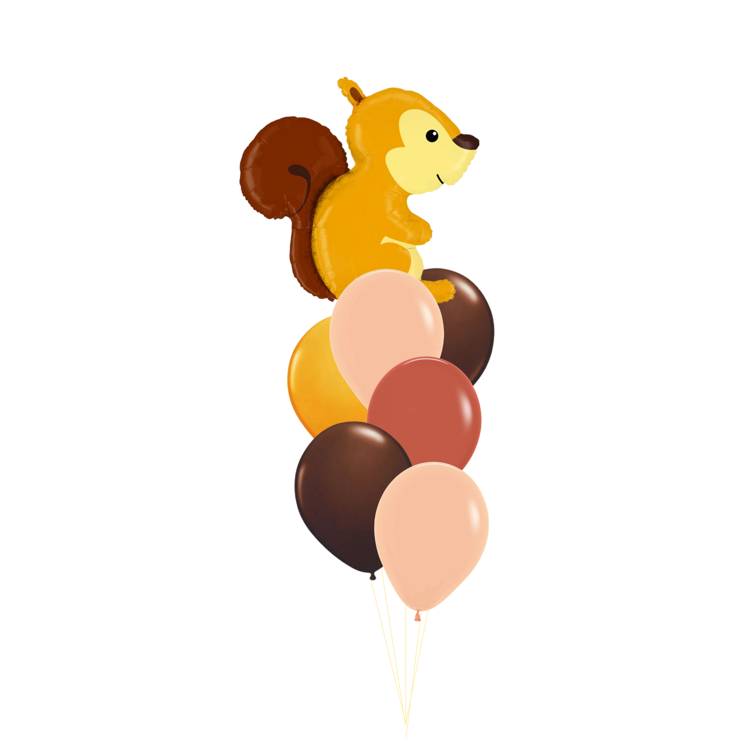 Woodland Squirrel Balloon Bouquet