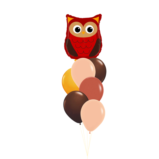 Woodland Owl Balloon Bouquet
