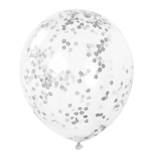 Ballon Latex(30 cm) à confetti