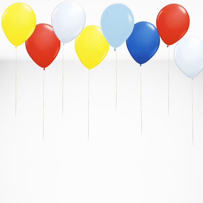 Airplane Ceiling Balloons Set