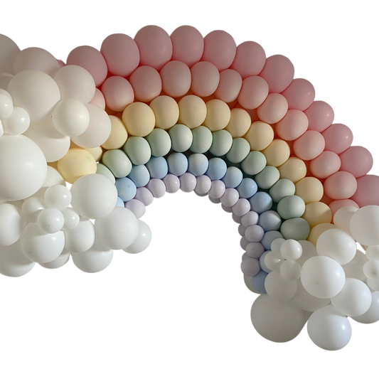 Pastel Balloon Rainbow