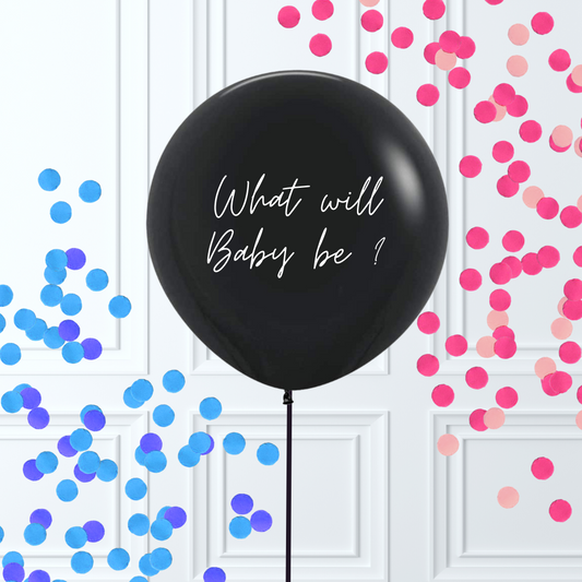 Personnalisable Gender Reveal Popping Balloon