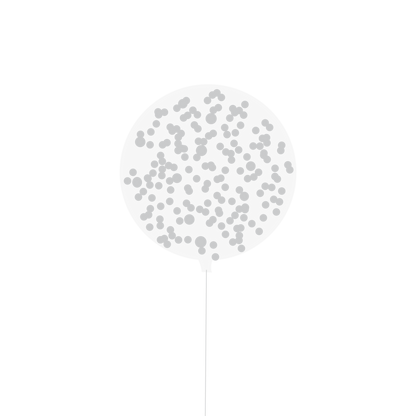 Large Confetti Balloon
