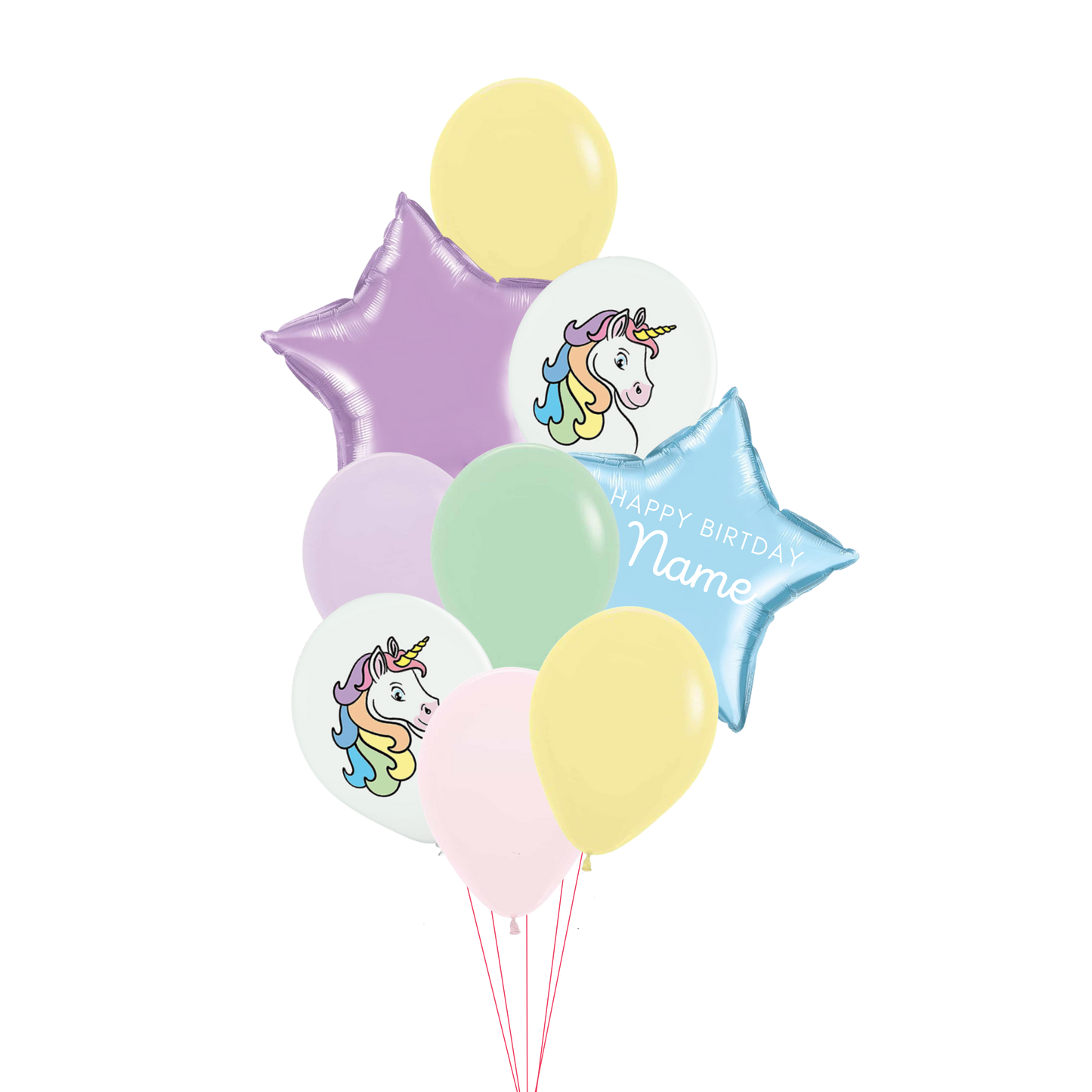 Unicorn Balloon Bouquet