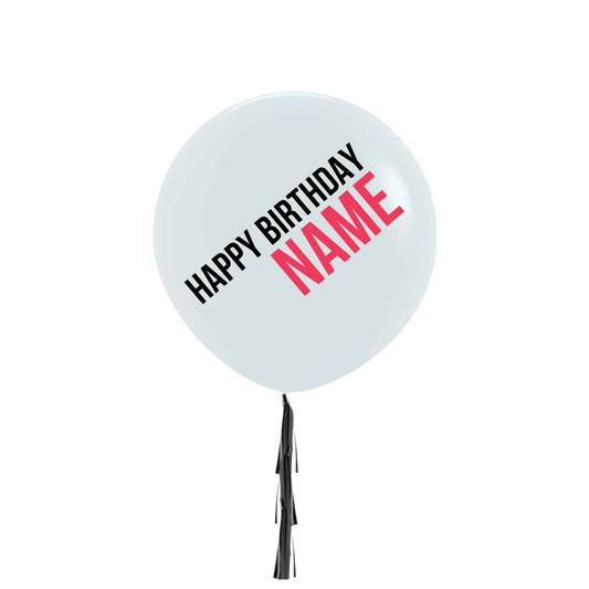 Large Race Large Balloon