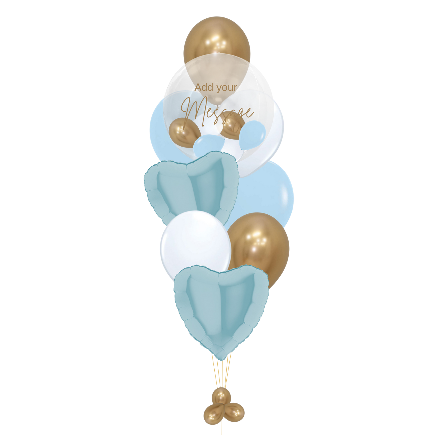 Ballon coeur 45 cm personnalisé avec hélium - Ballons et Bouquets gonflés à  l'hélium 