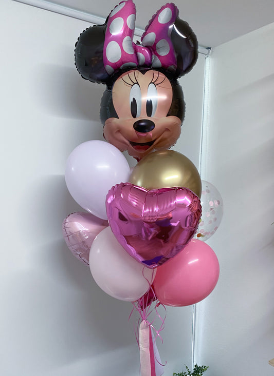 "Minnie Pink" Balloon Bouquet