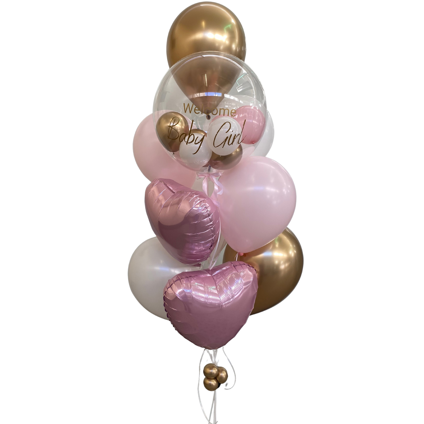 Balloons Bouquet with Personalised Bubble