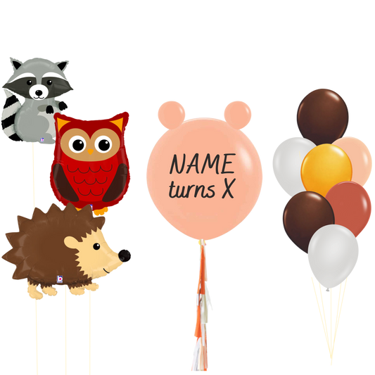 Woodland Balloons Set