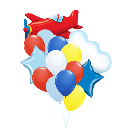Airplane Maxi Balloon Bouquet