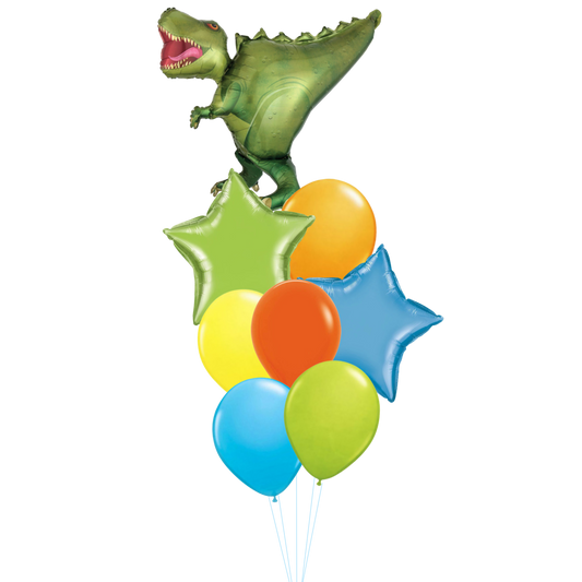 Dinosaur T-Rex Balloon Bouquet